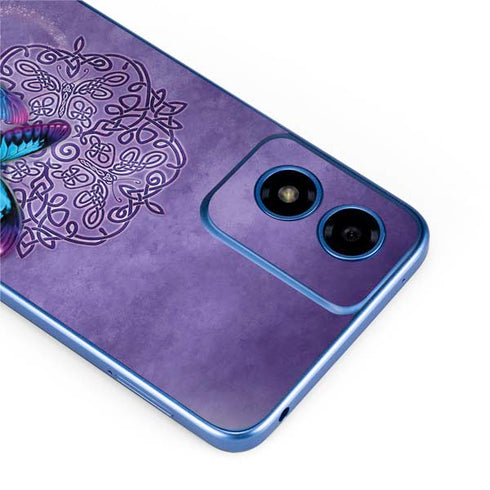 Butterfly Celtic Knot by Brigid Ashwood Moto G Play 4G (2024) Skin