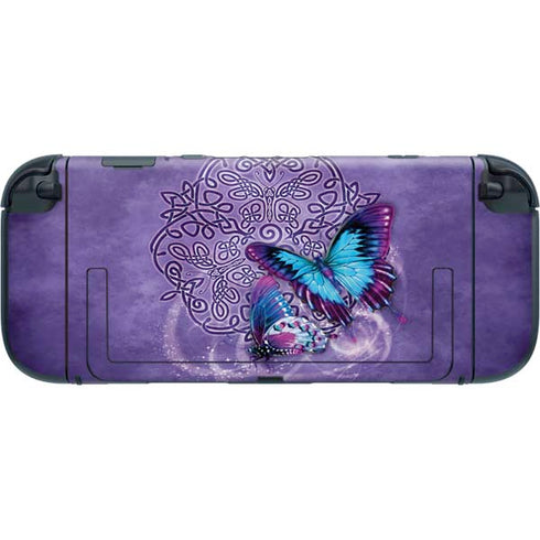 Butterfly Celtic Knot by Brigid Ashwood Nintendo Switch 2 (2025) with Joy-Con Skin