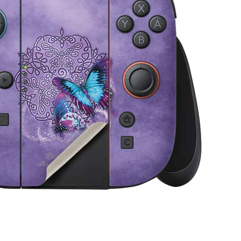 Butterfly Celtic Knot by Brigid Ashwood Nintendo Switch 2 (2025) Joy-Con Controller Skin