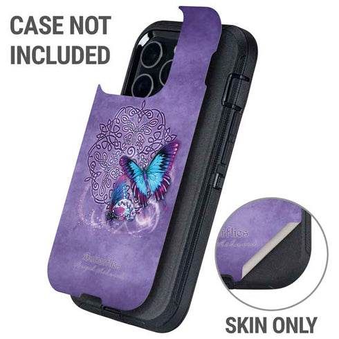 Butterfly Celtic Knot by Brigid Ashwood Otterbox Defender iPhone Skin