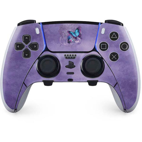 Brigid Ashwood Butterfly Celtic Knot PS5 DualSense Edge Pro Controller Skin