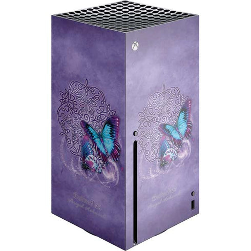 Butterfly Celtic Knot by Brigid Ashwood Xbox Series X Skins