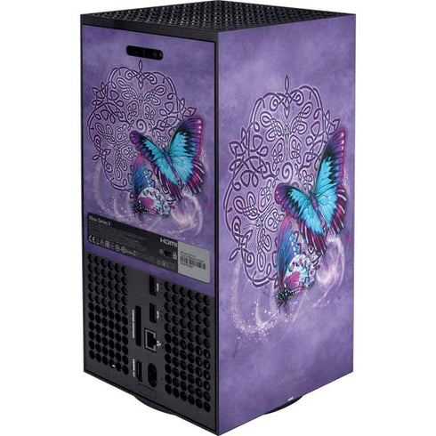 Butterfly Celtic Knot by Brigid Ashwood XBox Series X Digital Edition Bundle Skin