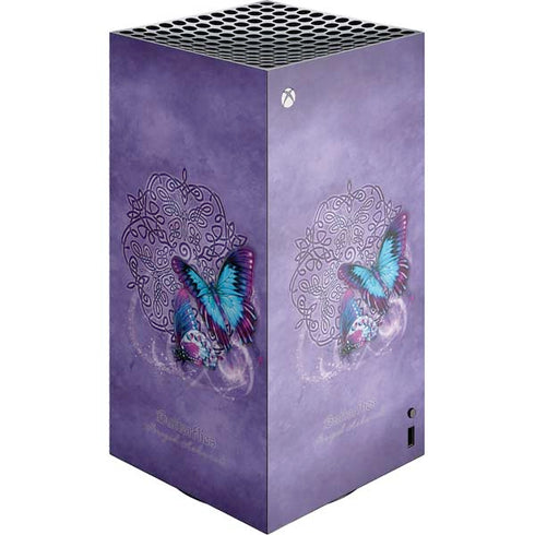 Butterfly Celtic Knot by Brigid Ashwood XBox Series X Digital Edition Console Skin