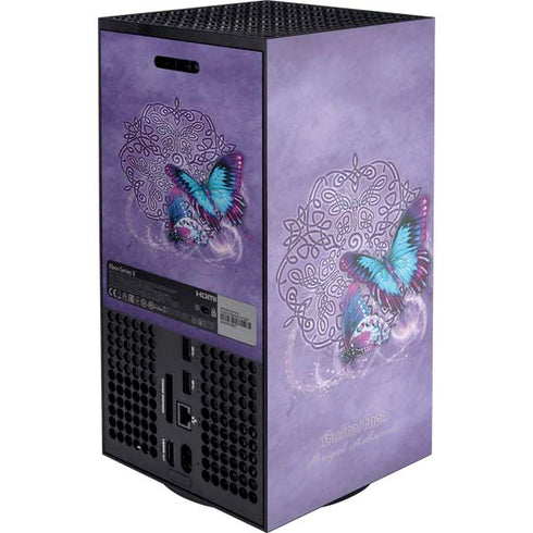 Butterfly Celtic Knot by Brigid Ashwood XBox Series X Digital Edition Console Skin