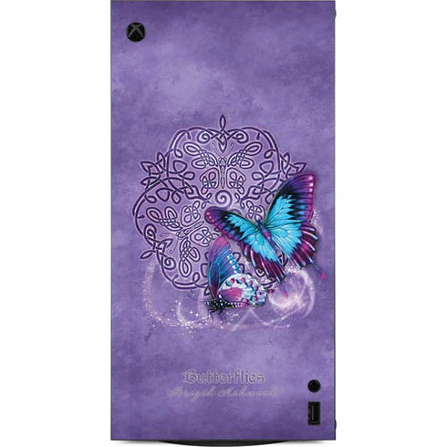 Butterfly Celtic Knot by Brigid Ashwood XBox Series X Digital Edition Console Skin