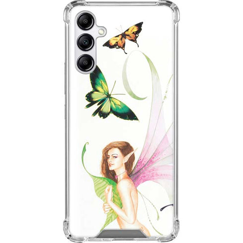 Butterfly Fairy by LA Williams Gabb Phone 4 Clear Case