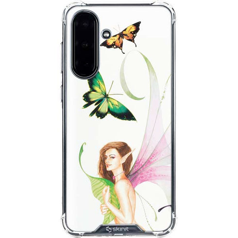 Butterfly Fairy by LA Williams Galaxy A36 5G Clear Case