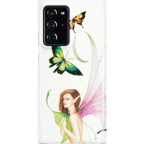 Butterfly Fairy by LA Williams Galaxy Cases