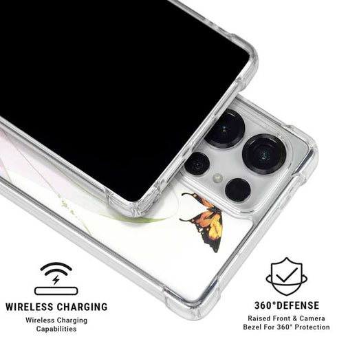 Butterfly Fairy by LA Williams Galaxy S25 Ultra Clear Case