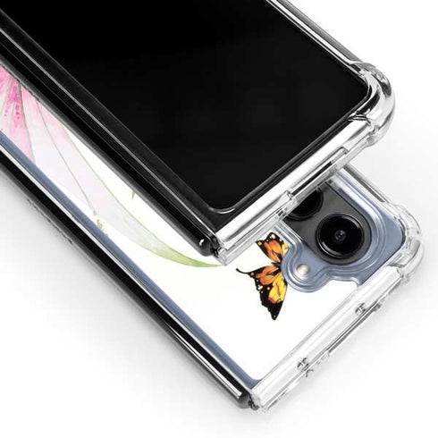Butterfly Fairy by LA Williams Galaxy Z Fold5 5G Clear Case