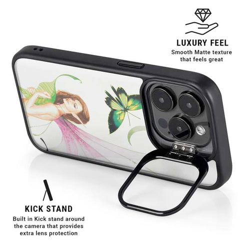 Butterfly Fairy by LA Williams iPhone 14 Pro Max Kickstand Case