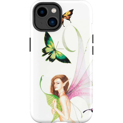 Butterfly Fairy by LA Williams iPhone 15 Impact Case