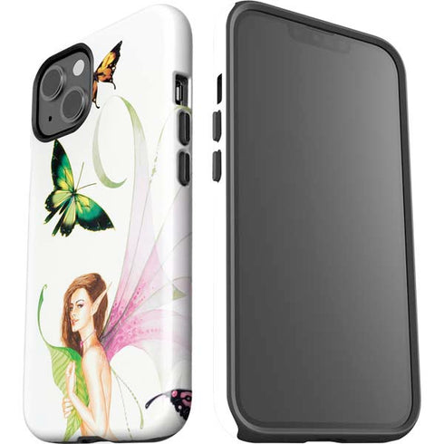 Butterfly Fairy by LA Williams iPhone 15 Impact Case