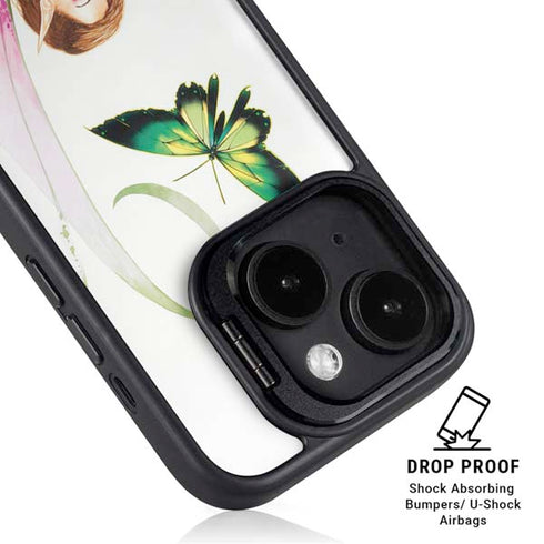 Butterfly Fairy by LA Williams iPhone 15 Plus Kickstand Case