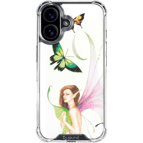Butterfly Fairy by LA Williams iPhone 16 Clear Case