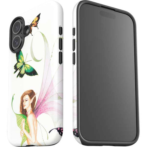 Butterfly Fairy by LA Williams iPhone 16 Impact Case