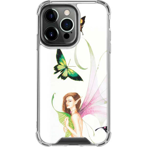 Butterfly Fairy by LA Williams iPhone 16 Pro Clear Case