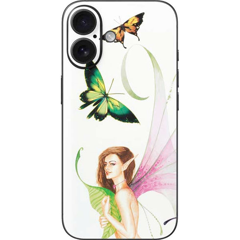 Butterfly Fairy by LA Williams iPhone 16 Skin