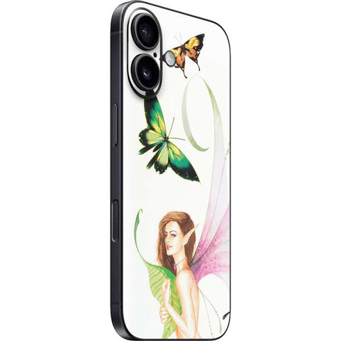 Butterfly Fairy by LA Williams iPhone 16 Skin