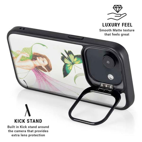 Butterfly Fairy by LA Williams iPhone 16e Kickstand Case