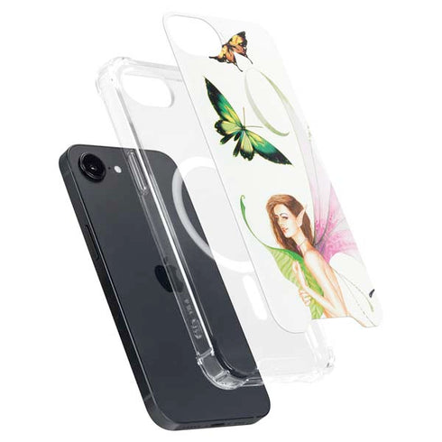 Butterfly Fairy by LA Williams iPhone 16e MagSafe Case