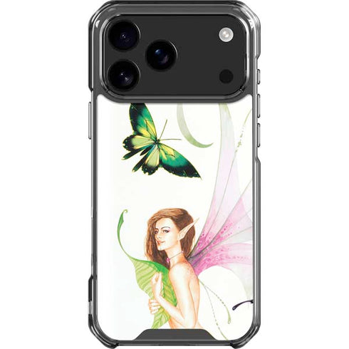 Butterfly Fairy by LA Williams iPhone 18 Pro Max Clear Case