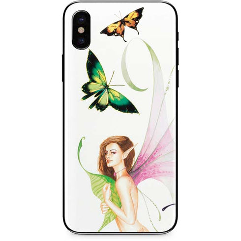 Butterfly Fairy by LA Williams iPhone XS Max Skin