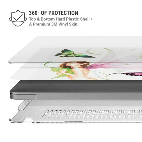 Butterfly Fairy by LA Williams MacBook Pro 14in (2021-24) Case plus Skin