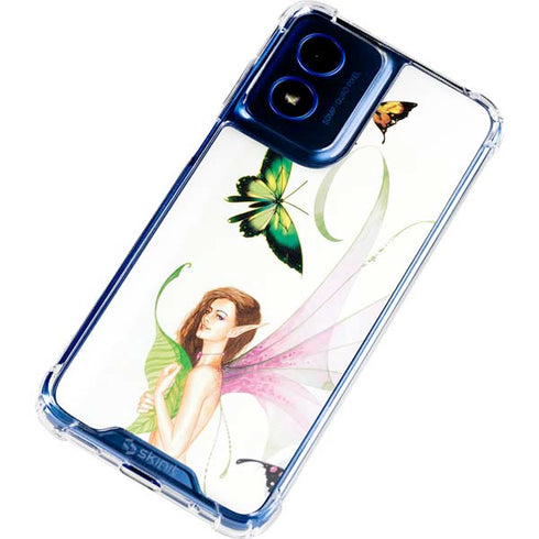 Butterfly Fairy by LA Williams Moto G Play 4G (2024) Clear Case