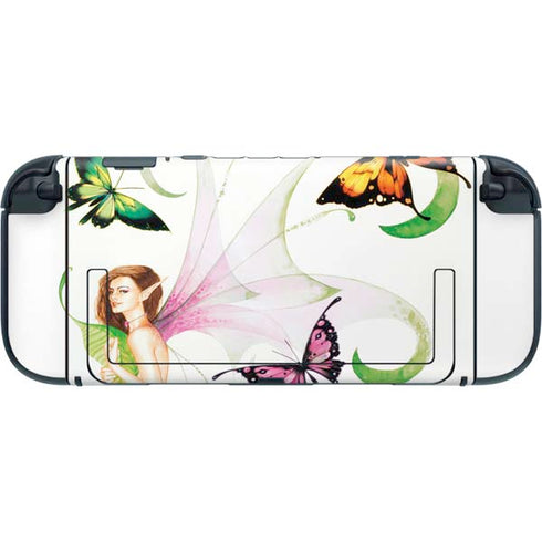 Butterfly Fairy by LA Williams Nintendo Switch 2 (2025) with Joy-Con Skin