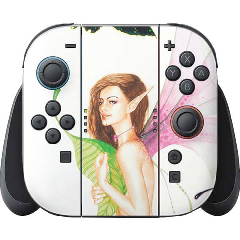 Butterfly Fairy by LA Williams Nintendo Switch 2 (2025) Joy-Con Controller Skin