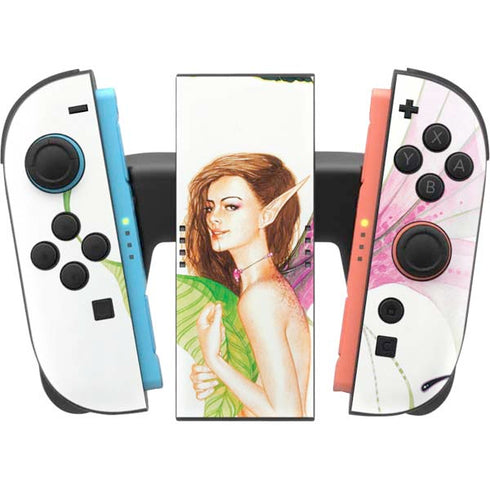 Butterfly Fairy by LA Williams Nintendo Switch 2 (2025) Joy-Con Controller Skin