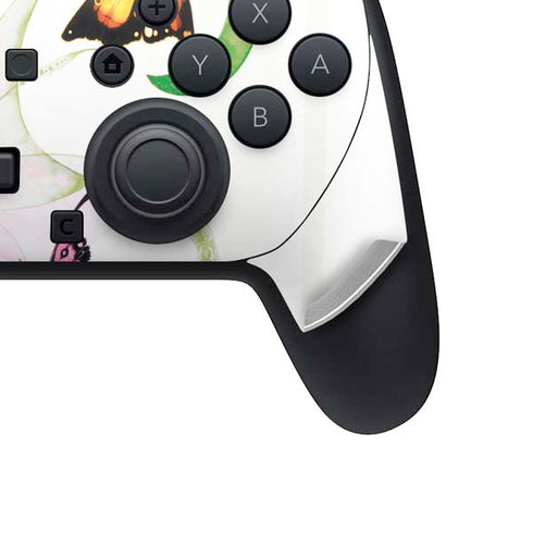 Butterfly Fairy by LA Williams Nintendo Switch 2 (2025) Pro Controller Skin