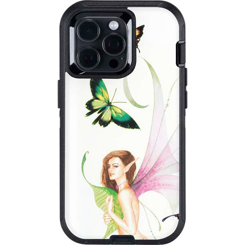 Butterfly Fairy by LA Williams Otterbox Defender iPhone Skin