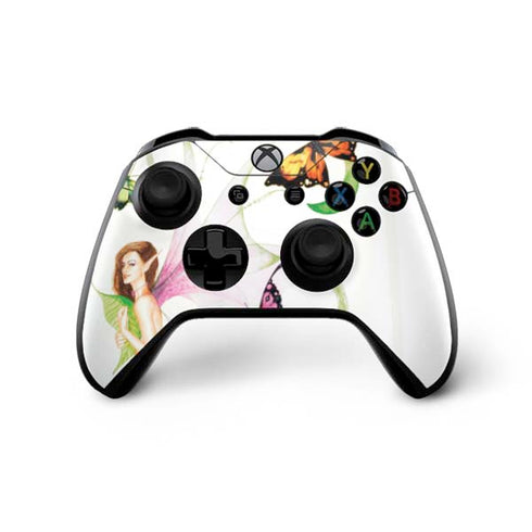 Butterfly Fairy by LA Williams Xbox One X Controller Skin