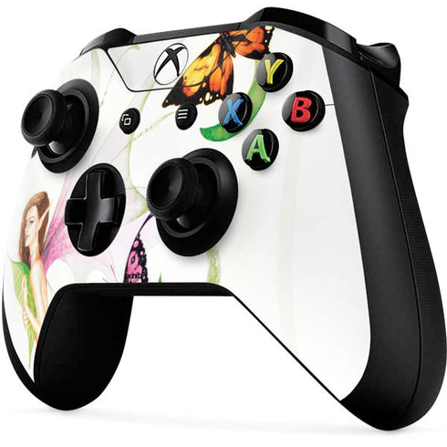 Butterfly Fairy by LA Williams Xbox One X Controller Skin