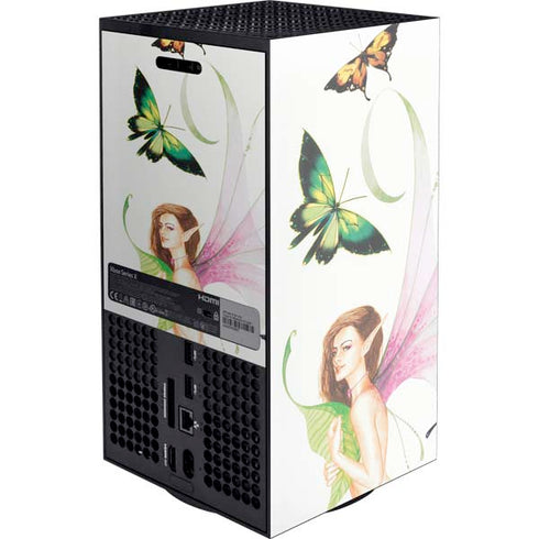 Butterfly Fairy by LA Williams XBox Series X Digital Edition Console Skin