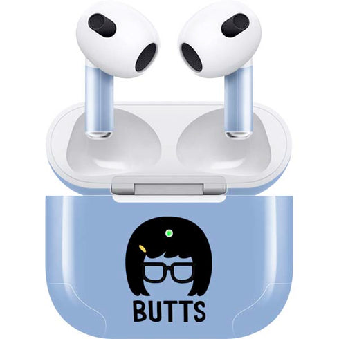 Bobs Burgers Butts Apple AirPods (3rd Gen 2021) Skin