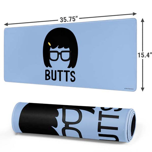 Bobs Burgers Butts Gaming Mouse Pad