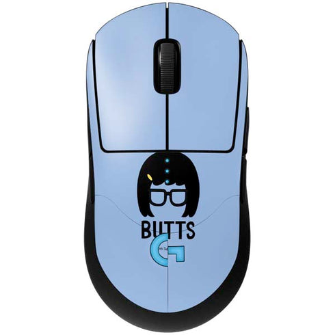 Bobs Burgers Butts G Pro Wireless Gaming Mouse Skin