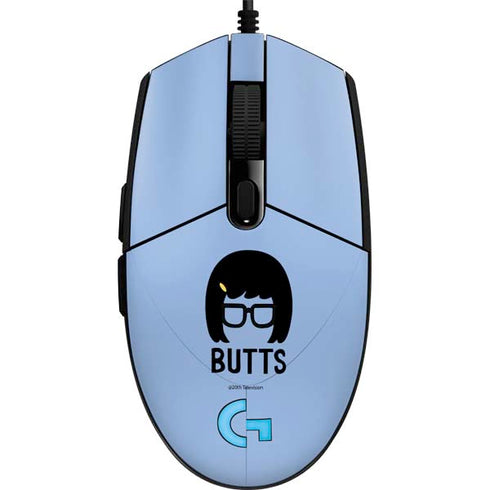 Bobs Burgers Butts G203 Prodigy RGB Wired Gaming Mouse Skin