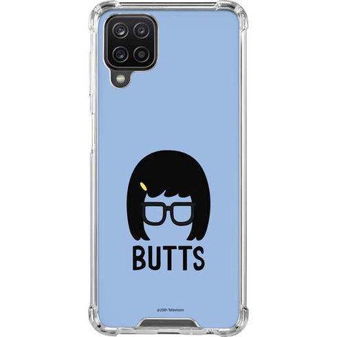 Bobs Burgers Butts Galaxy A12 Clear Case