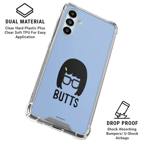 Bobs Burgers Butts Galaxy A13 5G Clear Case