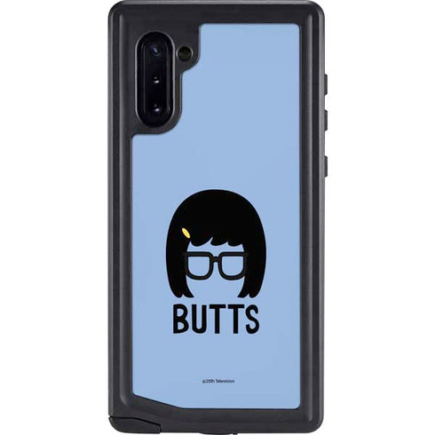 Bobs Burgers Butts Galaxy Note 10 Waterproof Case
