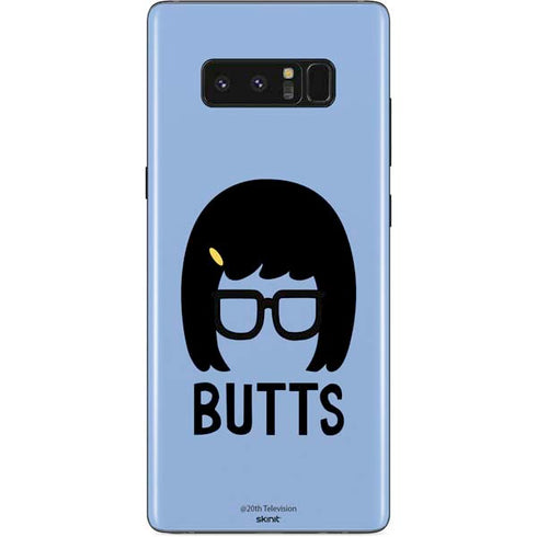 Bobs Burgers Butts Galaxy Note 8 Skin