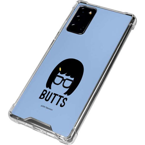 Bobs Burgers Butts Galaxy Note20 5G Clear Case