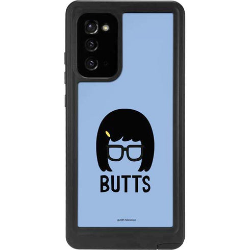 Bobs Burgers Butts Galaxy Note20 5G Waterproof Case