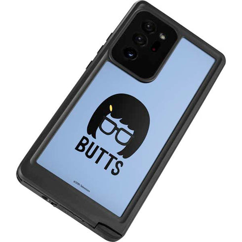 Bobs Burgers Butts Galaxy Note20 Ultra 5G Waterproof Case