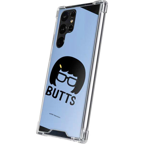 Bobs Burgers Butts Galaxy S22 Ultra Clear Case
